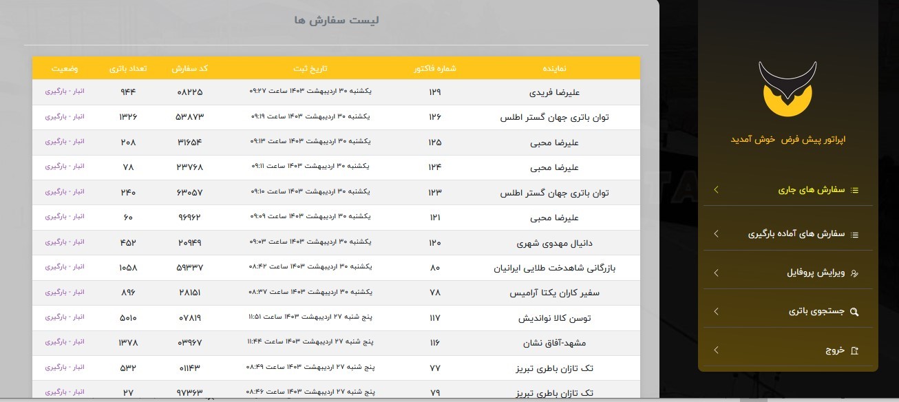 نرم افزار انباردار نرم افزار انباردار